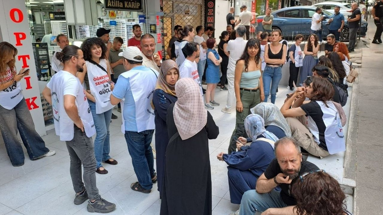 Özel sektör öğretmenleri talepleri için yeniden Ankara’da eylemde! Açlık grevini sonlandırmışlardı…