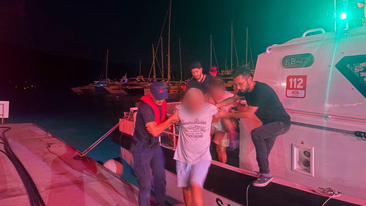 Özel teknede rahatsızlanan vatandaş için tıbbi tahliye