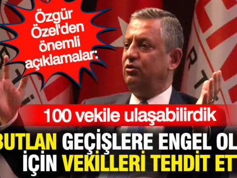 Ozgur ozelden onemli aciklamalar partimize gecisleri durdurmak icin vekiller tehdit edildi FJxLRXSd.jpg