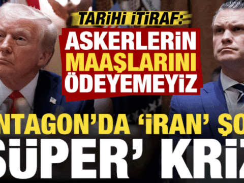 Pentagonda super kriz iran soku tarihi itiraf askerlerin maaslarini odeyemeyiz WhnBrrKn.gif