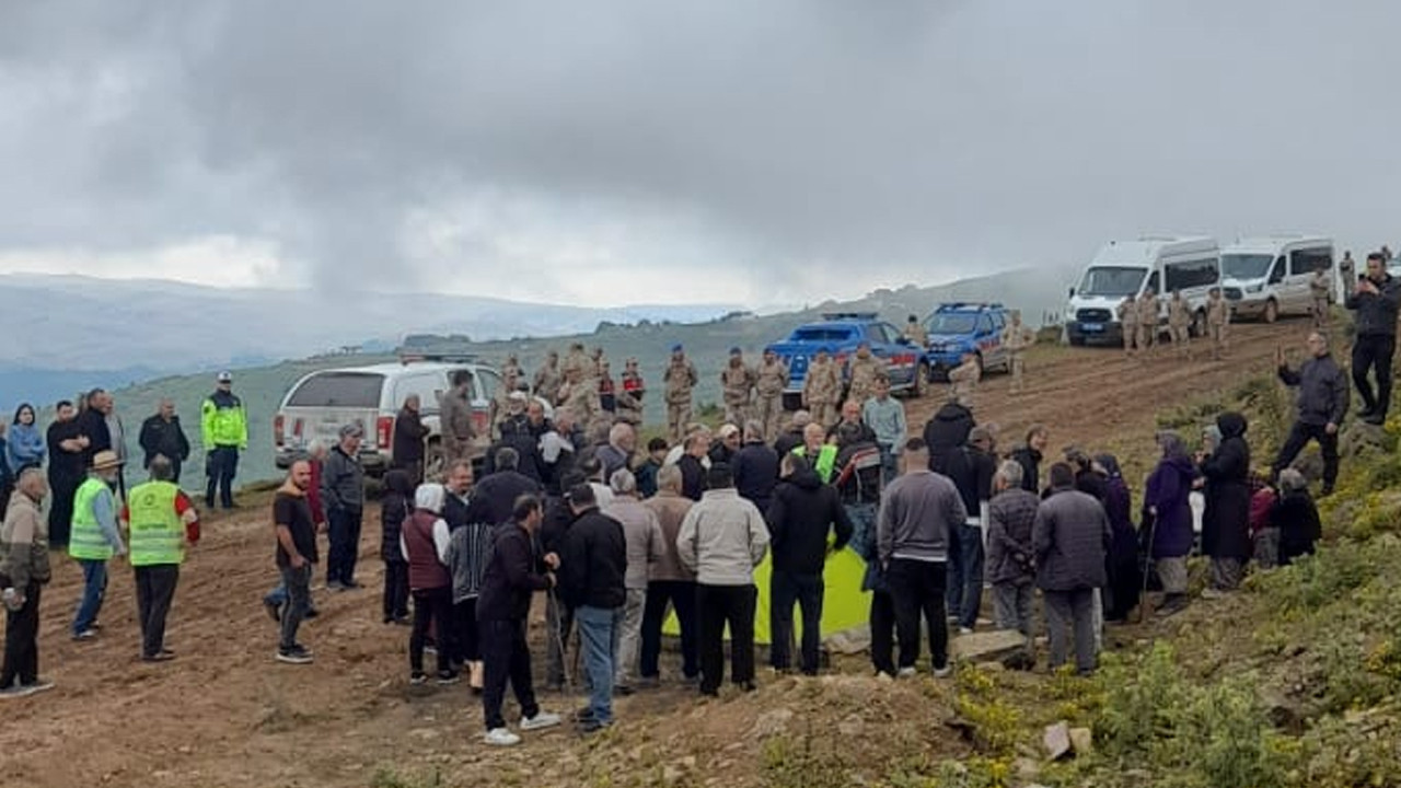 Perşembe Yaylası’ndaki maden çalışmasına vatandaş tepkisi