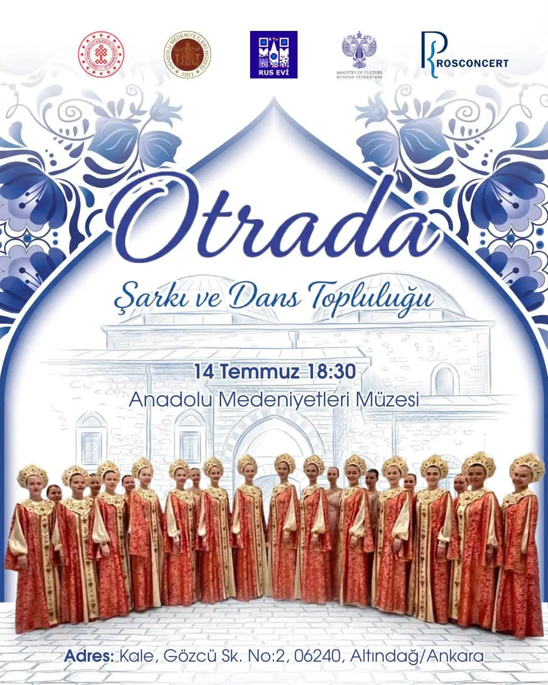 Rus ezgileri Ankara’da yankılanacak: Tarihi müzede konser
