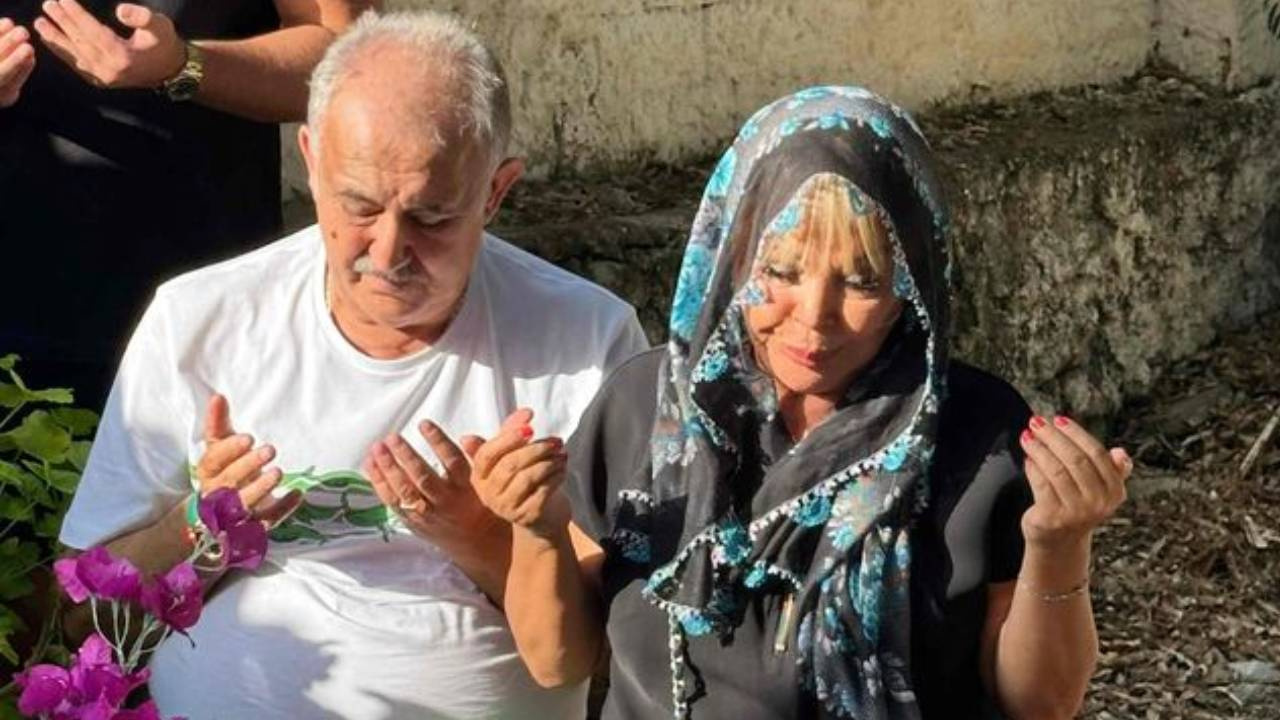 Safiye Soyman oğlunun mezarında ağlayarak anlattı! ‘Gözyaşlarım gece gündüz hiç durmuyor’