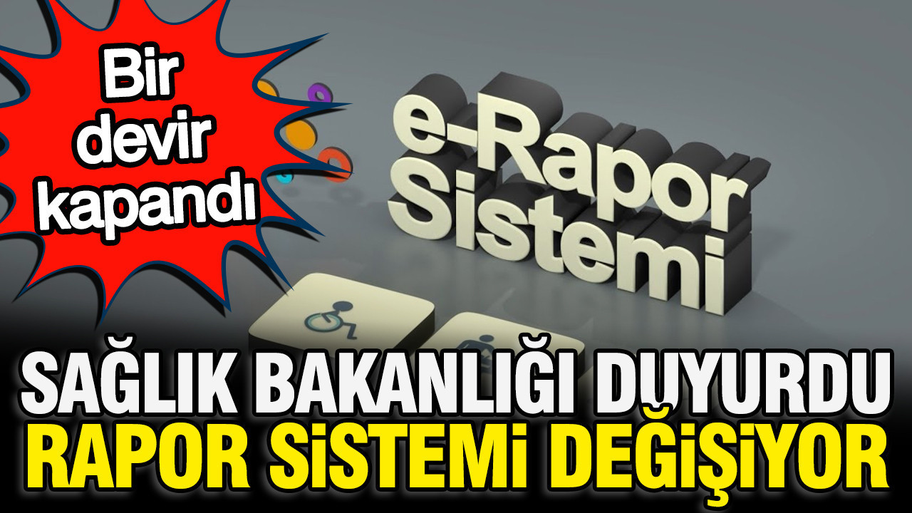 Sağlık Bakanlığı’ndan istirahat raporu düzenlemesi: Sistem değişti