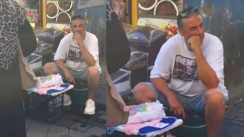 Sarkici celik pazar tezgahinin basina gecip banyo lifi satti by6m1duj.jpg