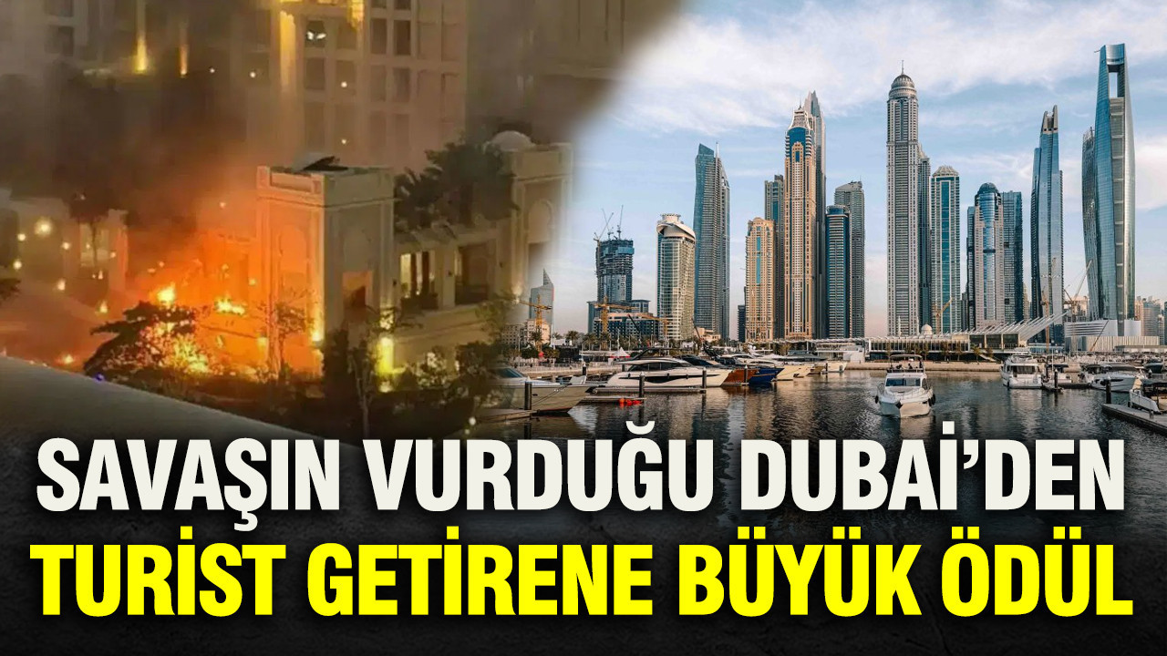 Savaşın vurduğu Dubai’den turist getirene büyük ödül