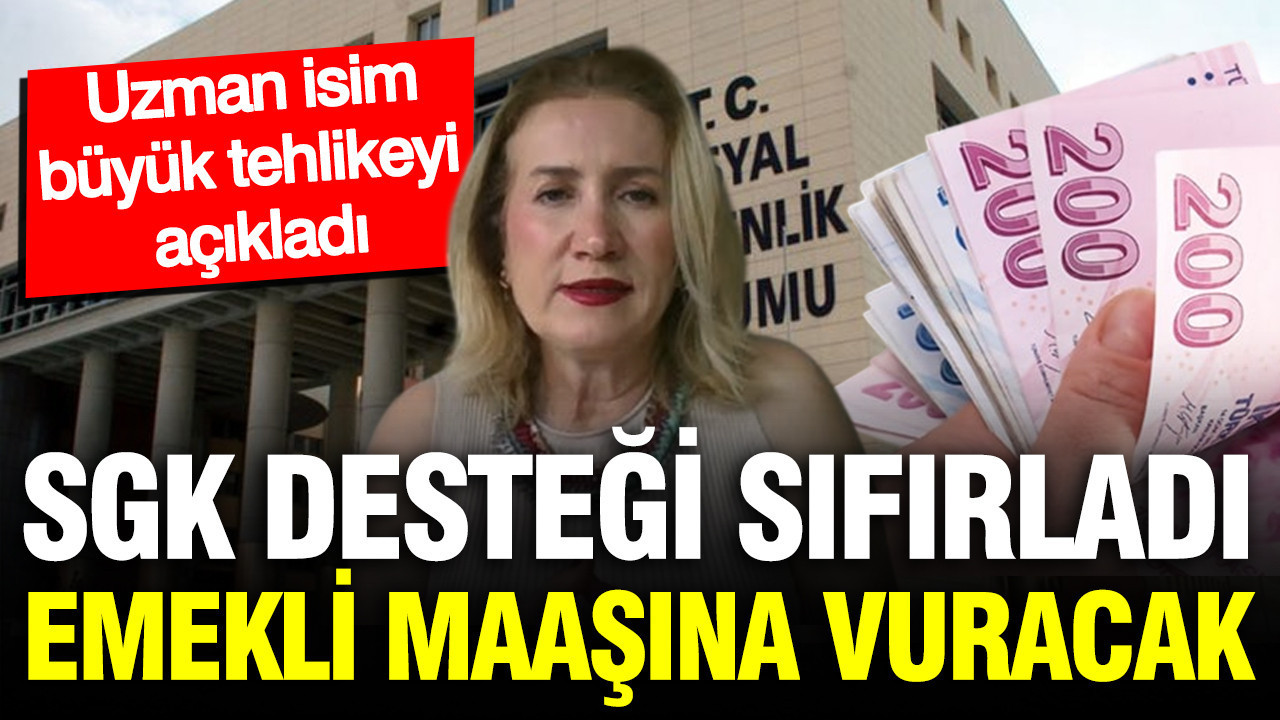 SGK desteği sıfırladı, emekli maaş zammına vuracak: Dilek Ete açıkladı