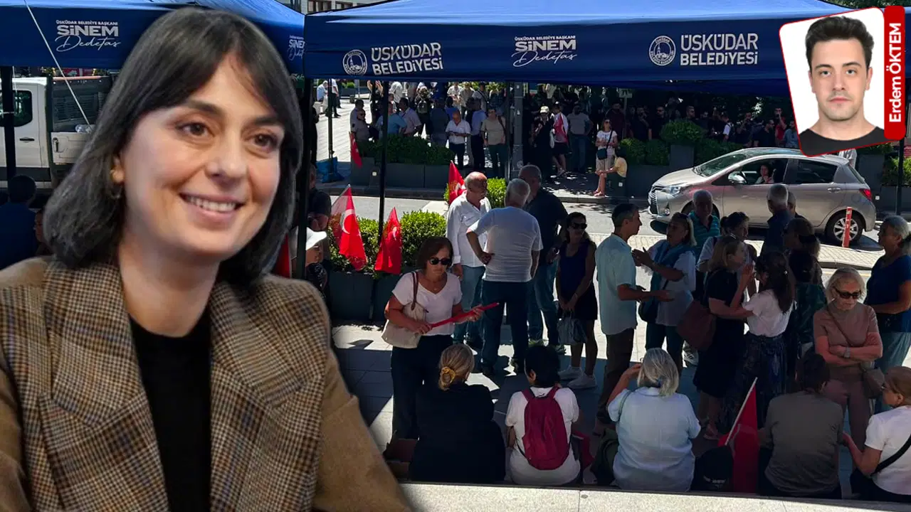 Sinem Dedetaş gözaltında, yurttaşlar Üsküdar Belediyesi önünde: ‘Başkanımızın yanındayız’