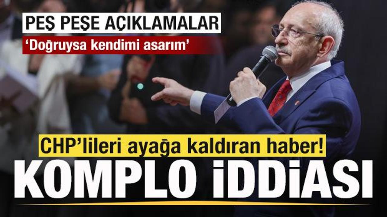 Siyaset gündemine oturdu! CHP’lileri ayaklandıran iddia! Peş peşe sert açıklamalar!