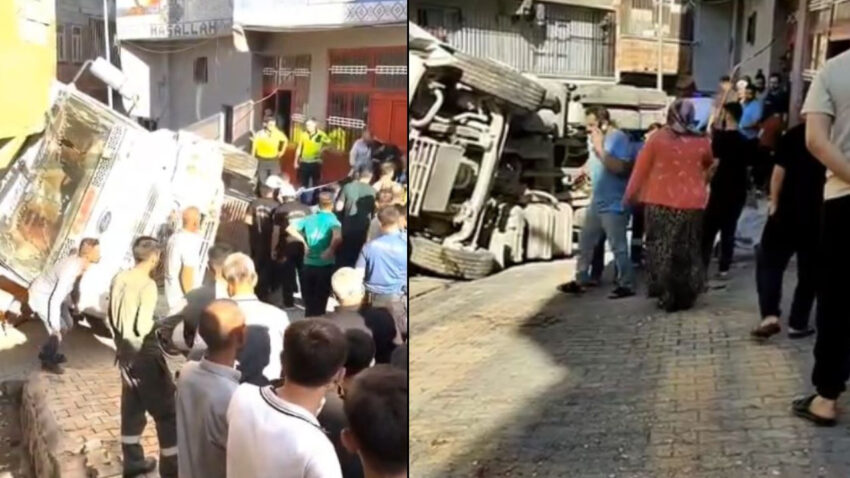 Sokakta oyun oynuyordu freni bosalan kamyon 6 yasindaki zeynepi hayattan kopardi Zx2spnI3.jpg