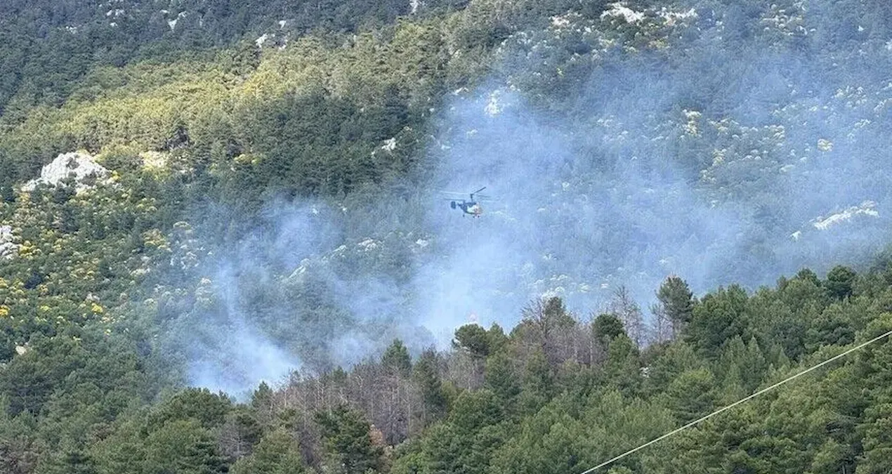 Son dakika: Antalya’nın Kaş ilçesinde orman yangını çıktı