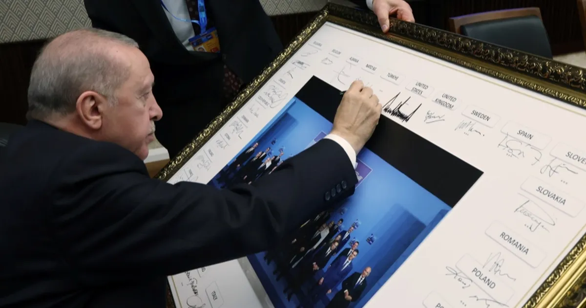 Son imzayı Cumhurbaşkanı Erdoğan attı