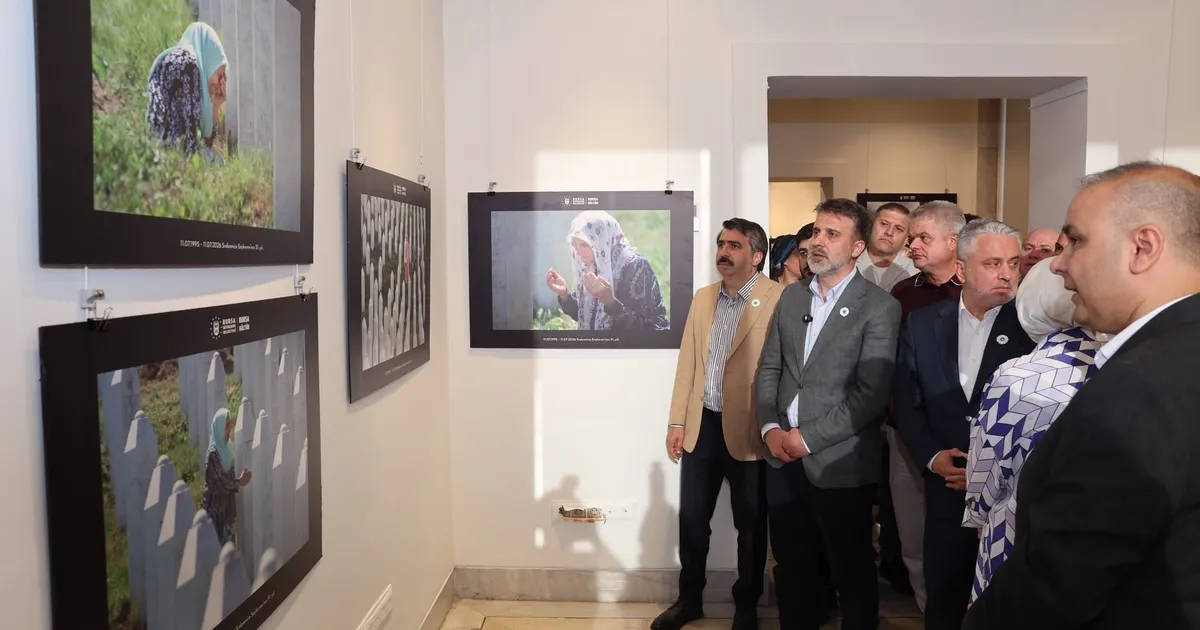 Srebrenitsa soykırımına Bursa’dan özel anma