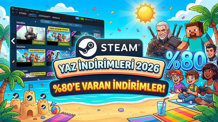 Steam Yaz İndirimleri 2026 || Steam yaz, sonbahar, kış indirimleri ne zaman, hangi tarihlerde?