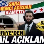 Suriyeden son dakika israil aciklamasi sara birinci agizdan ilan etti bomba iran detayi xy82jall.jpg