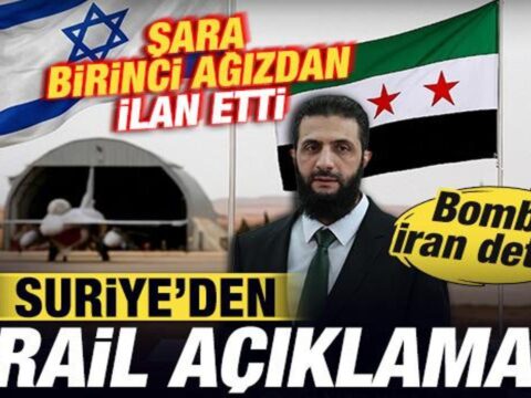 Suriyeden son dakika israil aciklamasi sara birinci agizdan ilan etti bomba iran detayi xy82jall.jpg
