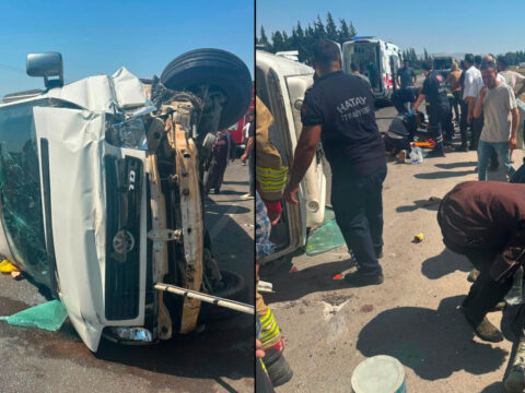 Tarim iscilerini tasiyan servis devrildi 1 olu 4 yarali vKHxgzgB.jpg