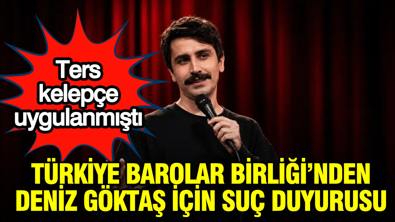 TBB’den ters kelepçe takılan Deniz Göktaş için suç duyurusu: “Masumiyet karinesi ihlal edildi”