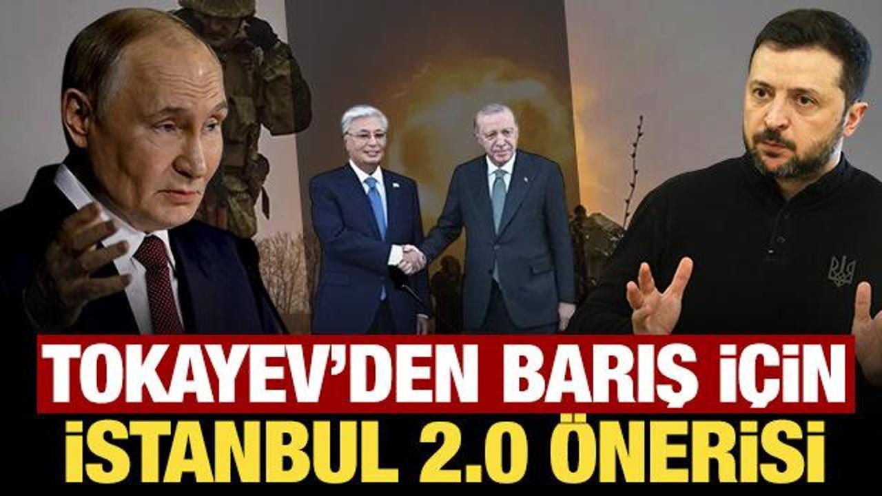 Tokayev’den Ukrayna’da barış için “İstanbul formülü 2.0’a dönülsün” önerisi