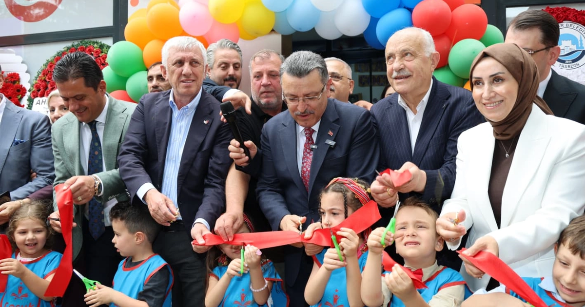 Trabzon’da “Bizim Çocuk Yaşam Merkezi” açıldı