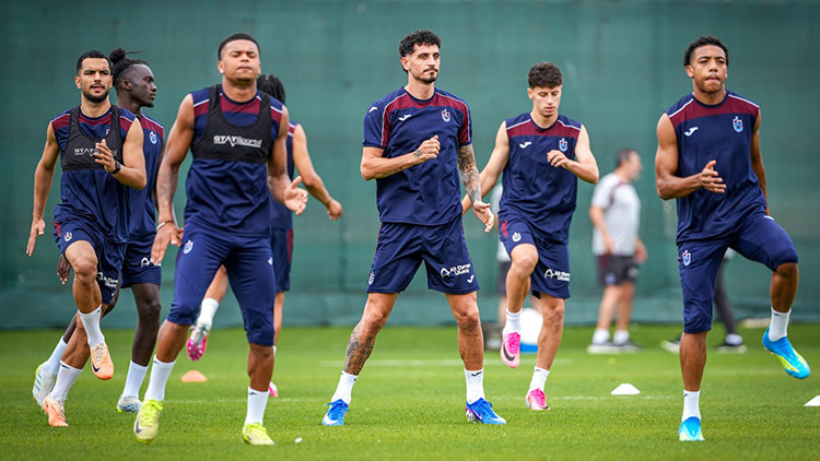 Trabzonspor’da yeni sezon hazırlıkları sürüyor