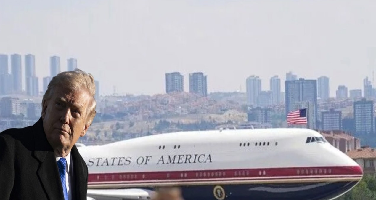 Trump tehdit üzerine uçak değiştirmiş