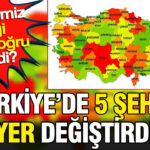 Turkiyede 5 sehir yer degistirdi hangi ilimiz hangi yone dogru ilerledi BTTbp2Kh.jpg