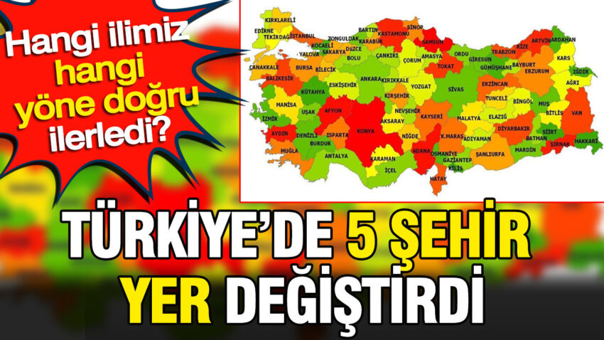 Turkiyede 5 sehir yer degistirdi hangi ilimiz hangi yone dogru ilerledi BTTbp2Kh.jpg