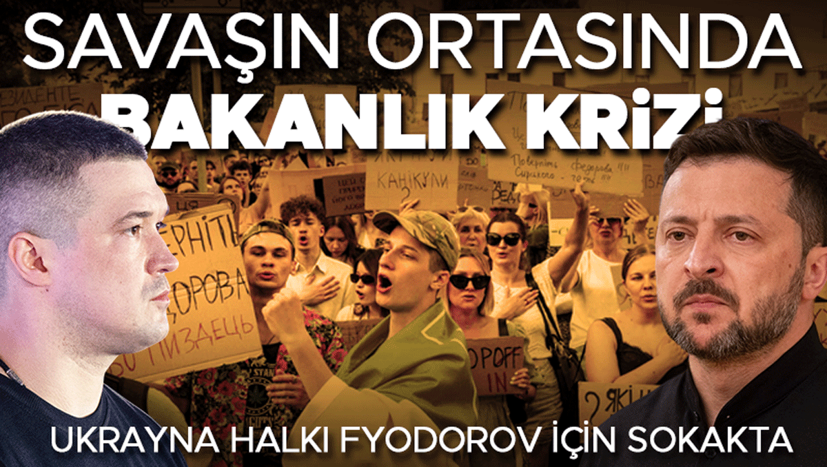 Ukrayna halkı Fyodorov için sokakta… Savaşın ortasında bakanlık krizi
