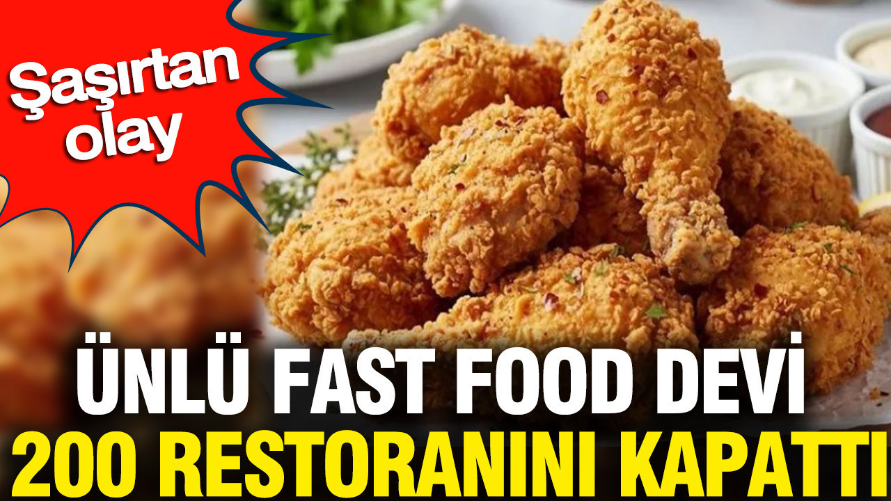 Unlu fast food devi 200 restoranini kapatti sasirtan olay WRdp2XGU.jpg