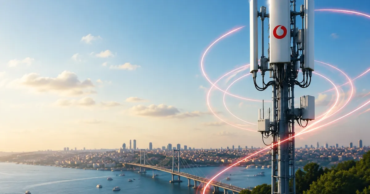 Vodafone’dan 5G’de Enerji Verimliliğini Yeniden Tanımlayan Teknoloji