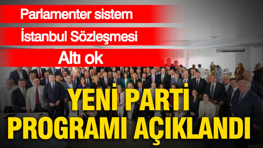 Yeni parti programini acikladi parlamenter sistem alti ok ve istanbul sozlesmesi vurgusu 4lfnR274.jpg