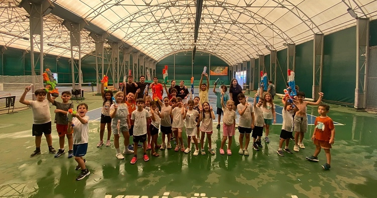 Yenigün Tenis Akademisi’nde Yaz Okulu keyfi