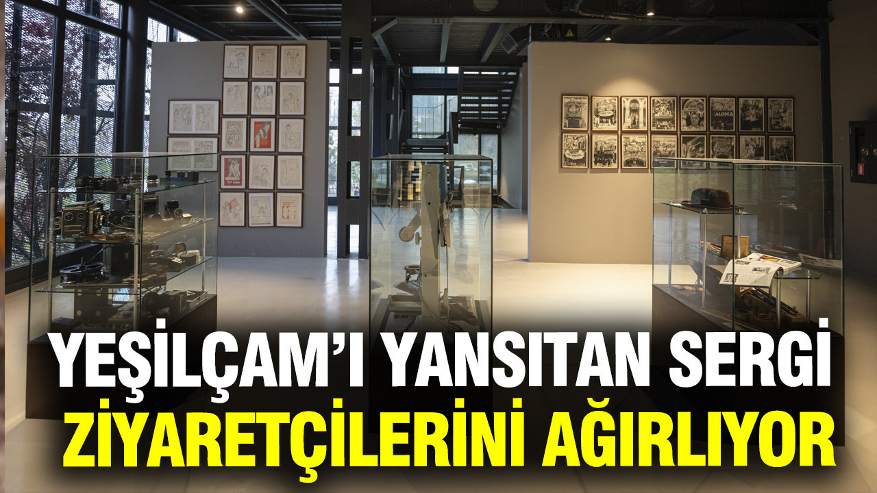 Yeşilçam’ı yansıtan ‘Perdeden Önce’ sergi ziyaretçilerini ağırlıyor
