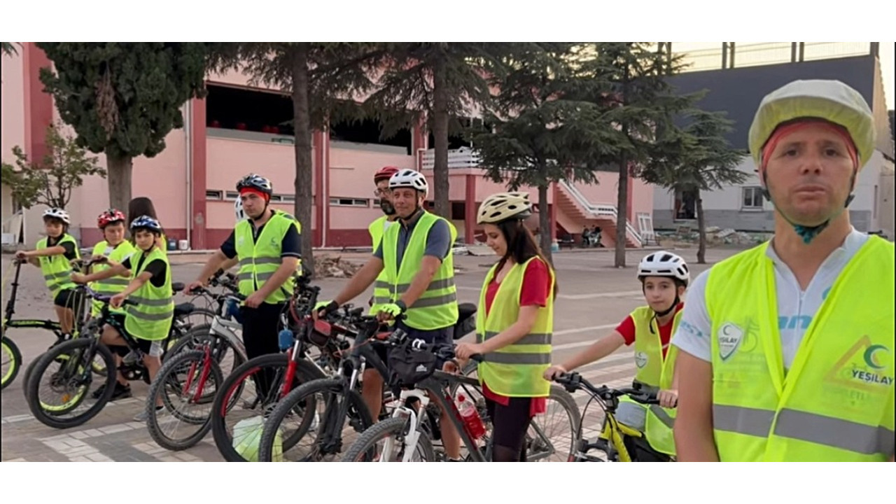 Bilecik’te “Dünyam İçin Pedallıyorum” bisiklet turu etkinliği düzenlendi