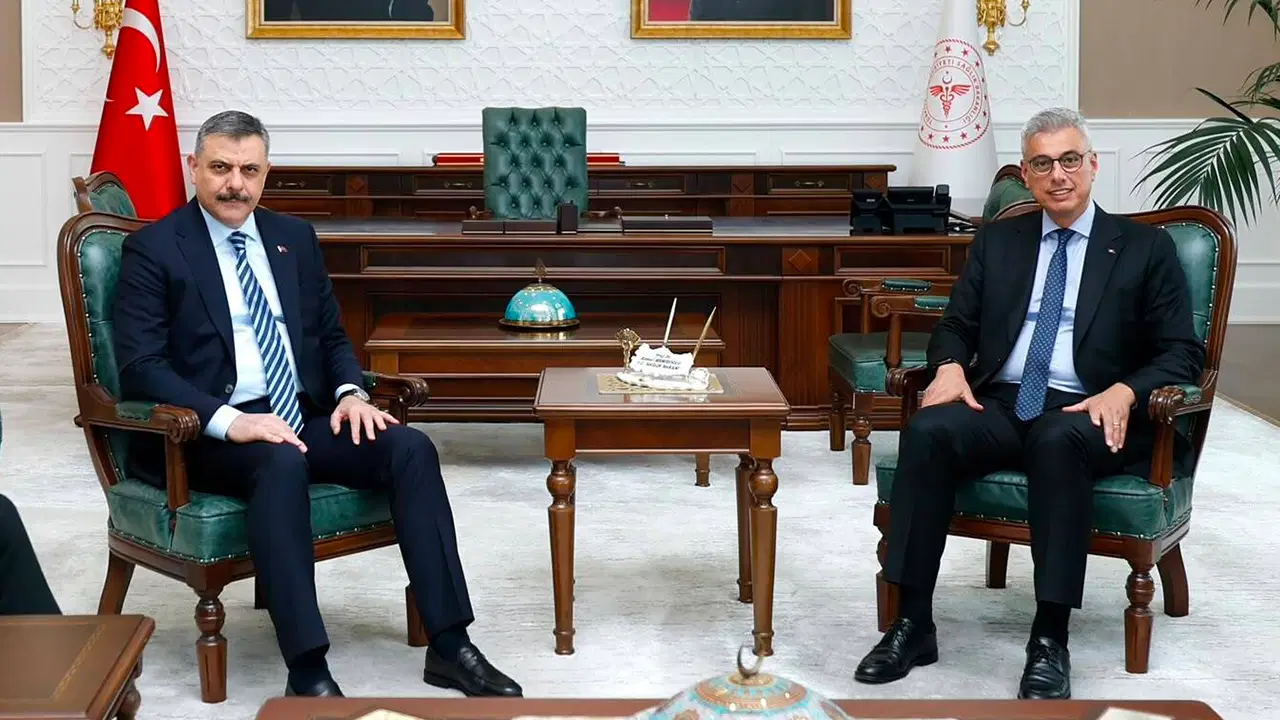İçişleri Bakanı Çiftçi’den, Sağlık Bakanı Memişoğlu’na ziyaret