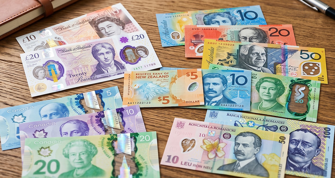 Kâğıt para tarih oldu:  Yeni banknotlar makinede yıkansa bile bozulmuyor