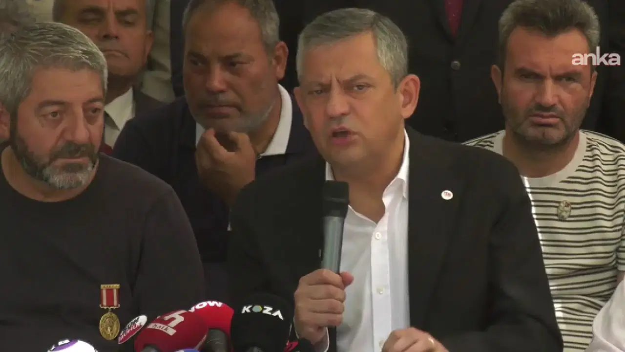 Özgür Özel’den açlık grevindeki şehit aileleri ve gazilere destek: ‘Hakkınız verilene kadar yanınızdayız’