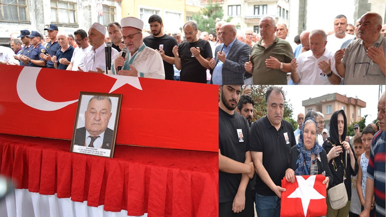 Trafik kazasında hayatını kaybeden komutan, askerî törenle uğurlandı
